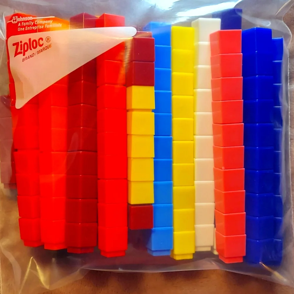 Learning Cubes Counting Math Lot - Picture 1 of 2